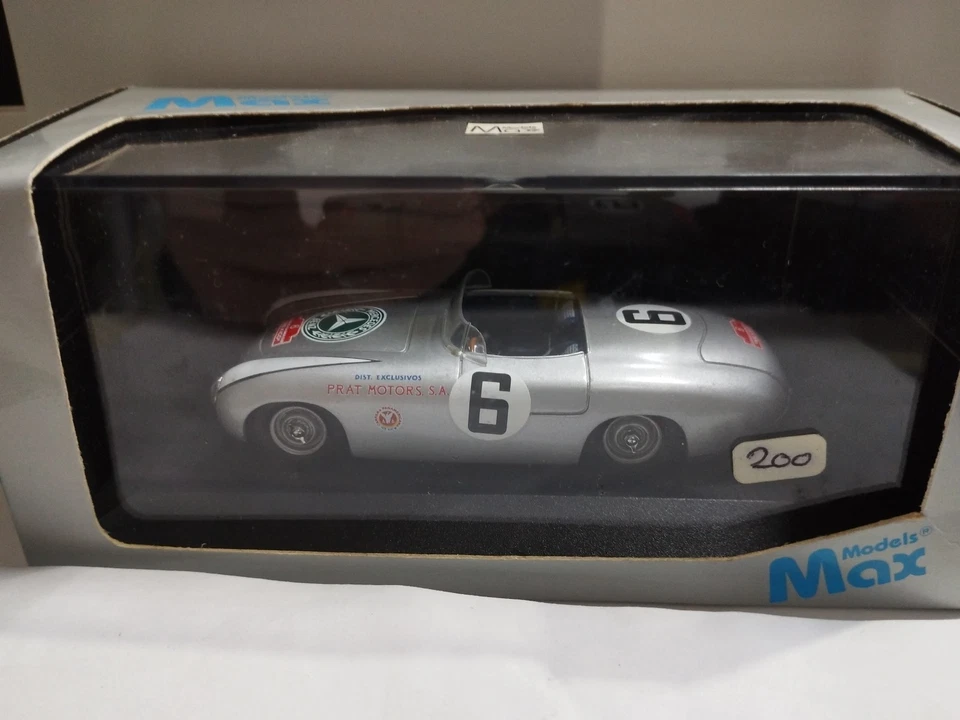 MAX MODELS 3350 MERCEDES-BENZ 300SL #6 FITCH GEIGER Panamericana 1952 SCALA 1/43 - Immagine 1 di 1