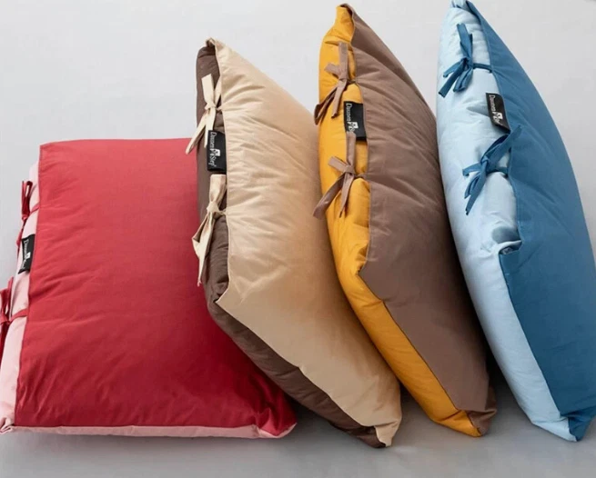 MIO Trapuntino / Trapunta in piuma Aperto Plaid - Chiuso Cuscino DAUNENSTEP - Immagine 1 di 2