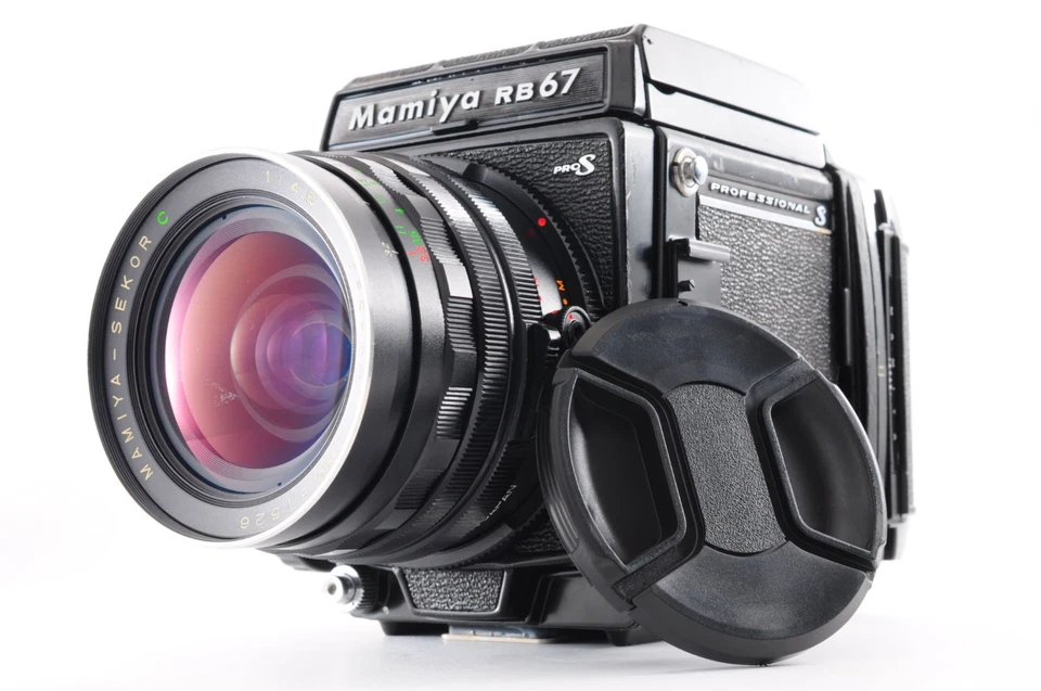 CLA'd LENS **Exc+5** Mamiya RB67 Pro S + Sekor C 50mm f/4.5 + 120 Filmback Japan - Image 1 of 4