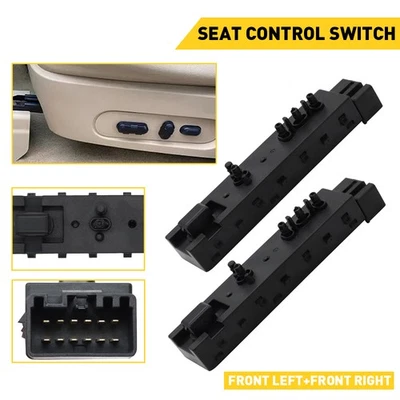 2X Front Left Seat Adjuster Right Side Switch Fits For 2017-2018 Ford C-Max Foto 1 de 4