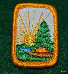 GIRL SCOUT INTEREST PROJECT - 1980 - CAMPING - AMARILLO - ENVÍO GRATUITO - Imagen 1 de 2