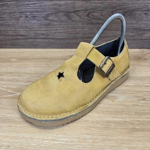 Red or Dead Ziggy Yellow Leather Mary Jane T Bar Dolly Shoes UK 5 EU 38 - Picture 1 of 18