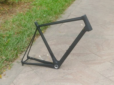 Рама дорожного велосипеда 2026 углеродная матовая 45 см 48 см 50 см 52 см 54 см 56 см 58 см 60 см - Изображение 1 из 4