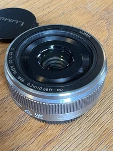 Panasonic Lumix G 20mm f/1.7 II ASPH. Micro Four Thirds Lens - Picture 1 of 6
