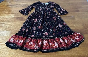 Old Navy Boho Hippie Youth Girls 5t Dress - Picture 1 of 7