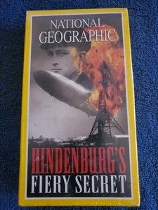 National Geographic Video Hindenburg's Fiery Secret VHS 1999 ☆☆Neu, versiegelt - Bild 1 von 4