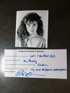 Autógrafo firmado a mano HEATHER LANGENKAMP PREGUNTA Y RESPUESTA con FOTO - ELM ST - Imagen 1 de 5