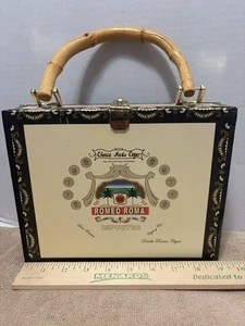 Vintage Zigarrenkiste Handtasche - Bild 1 von 11