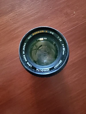 Minolta MC Rokkor-X PG 50mm f/1.4 Lens - Image 1 of 3