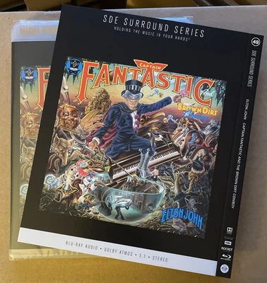 Elton John Captain Fantastic Blu ray Audio Dolby Atmos Brand New Sealed SDE 49 - Bild 1 von 3