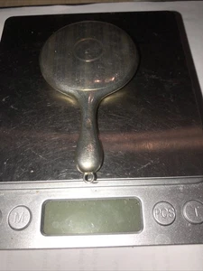 Antique / Sterling Silver / Vanity Hand Mirror / Hallmarked/ Weight 22.67 grams - Picture 1 of 4