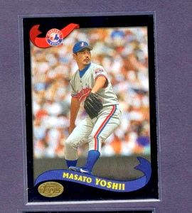 2002/2003 TOPPS KANEBO JAPAN RARE BLACK PARALLEL #17 MASATO YOSHII EXPOS RARE SP - Picture 1 of 2