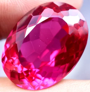Extremely Rare & Natural 32.10 Ct SUNRISE RUBY GGL Certified Loose Gemstone - Picture 1 of 13
