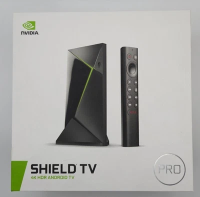 Nvidia Shield TV Pro 2019 4K HDR Dolby Vision AI Upscaling Media & Gaming Box - Image 1 of 4