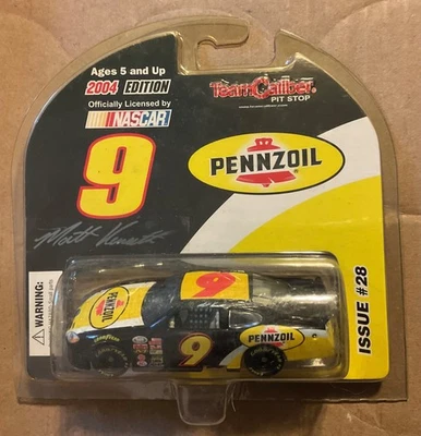 Equipo Calibre 1/64 NASCAR Diecast #9 Pennzoil Matt Kenseth 2004 Nuevo en Paquete Ford Edición 28 Foto 1 de 4