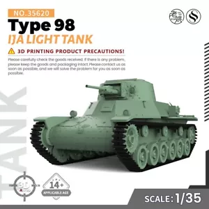 SSMODEL WOT SS620V 1.9 1/35 25mm Kit Modelo Militar IJA Tipo 98 Tanque Ligero WT - Imagen 1 de 5