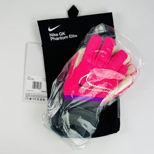 Nike GK Phantom Elite ACC Goalkeeper Polarized Pink Gloves CN6724 639 Size 6 - Picture 1 of 2
