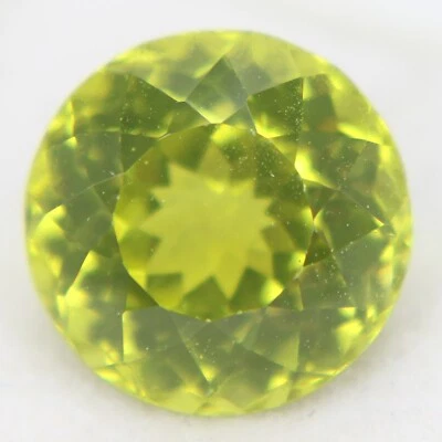 6.70 Ct Natural Beryl Heliodor Round Shape Loose Gemstones - Image 1 of 4
