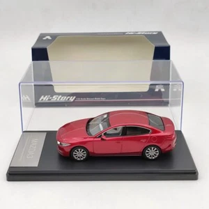 1/43 Hi-Story MAZDA 3 MAZDA3 SEDÁN 2019 rojo HS259RE colección de coches modelo diecast - Imagen 1 de 6
