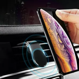 Universal Magnetic Car Mount Cell Phone Stand Holder For iPhone Samsung GPS - Picture 1 of 4