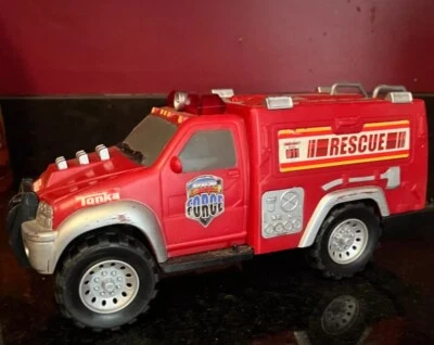 TONKA 2010 Hasbro Tonka Rescue Force Vehicle Great Condition Not Tested - Image 1 of 4