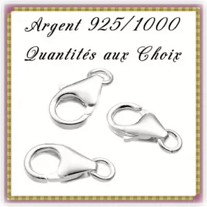 Fermoirs mousqueton poire 14,5mm, en Argent 925/1000 . Réf: CIP14 - Bild 1 von 1