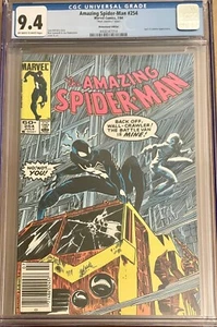 Amazing Spider-Man #254 Mark Jewelers Variant CGC 9.4 Marvel 1984 Newsstand - Picture 1 of 3