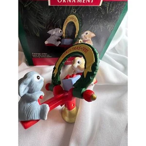 Hallmark Keepsake Ornaments 1991 Friends are Fun Moving Ornament - Picture 1 of 3