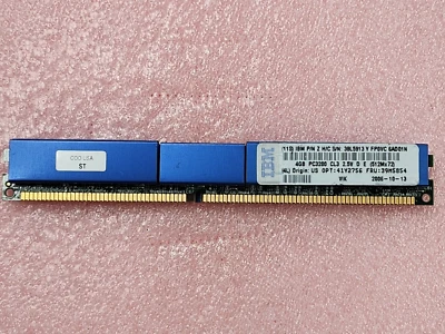 New IBM 41Y2756 38L5913 4GB PC3200 ECC 4Rx4 CL3 VLP Memory FRU: 39M5854 - Image 1 of 3