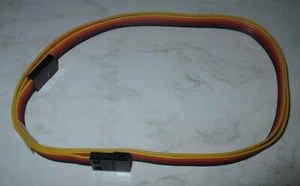 Roco 10605 Conector 5 pines (2x) con 1m 10625 Cable plano 5 velocidades NUEVO - Imagen 1 de 4