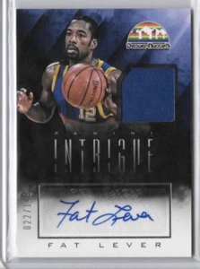 Fat Lever 2013-14 Panini Intrigue Auto Autograph Jersey /149 - Bild 1 von 2