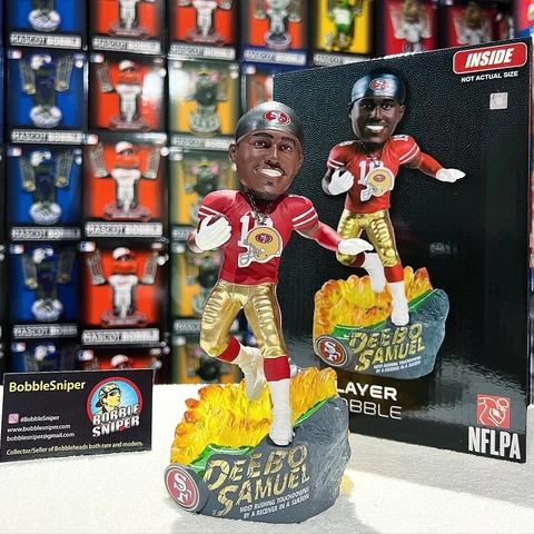 DEEBO SAMUEL San Francisco 49ers “Game-Breaker” NFL Exclusive Bobblehead Cover