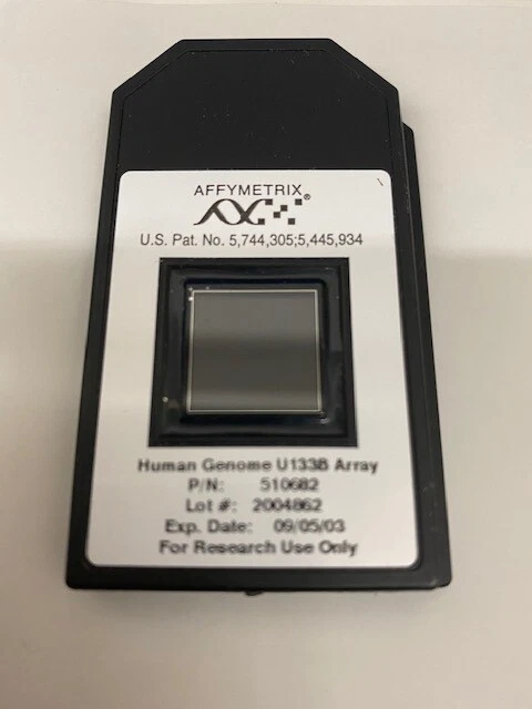 Affymetrix genoma umano U133B array 510682 40 ± 5 array sigillato! - Immagine 1 di 4