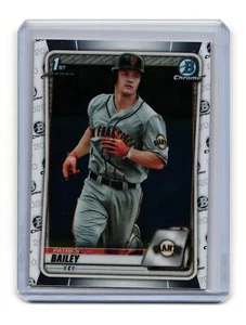2020 Bowman Draft Chrome #BD-146 Patrick Bailey San Francisco Gia 1st SKU#YP1174 - Bild 1 von 2