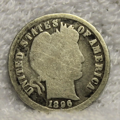 barber dimes 1896 Cover