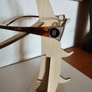 Brille Tommy Hilfiger Damen Metallgestell goldfarben schmal, Hornoptik - Bild 1 von 7