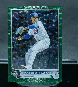 Aggiornamento Topps 2022 #US50 Marcus Stroman Green Foil /499 Chicago Cubs - Foto 1 di 2