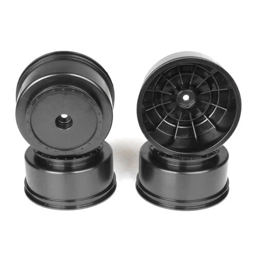 DE Racing Borrego Short Course Wheels Losi TLR TEN-SCTE 22SCT Tekno SCT410 Black - Image 1 of 1