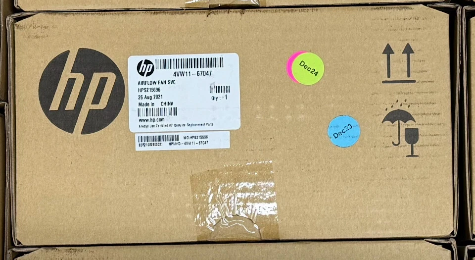 HP PageWide XL Pro Parts - HEW-4VW11-67047 - Airflow Fan SVC - Image 1 of 1