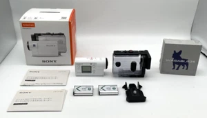 Sony HDR-AS300R Digital HD Video Camera Recorder Action Cam weiß gebraucht Japan - Bild 1 von 18