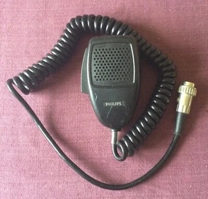 Philips Microphone (wired for MX290 type radios I think) - Zdjęcie 1 z 2