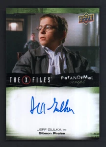 2019 UD X-Files UFOs & Aliens Auto Autograph Paranormal Script #A-JG Jeff Gulka - Picture 1 of 2
