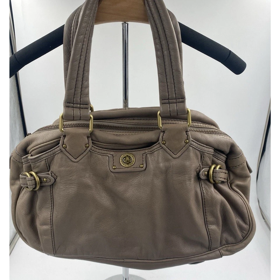 Bolso de Mano Marc By Marc Jacobs Para Mujer Cuero Suave Hobo Azul Marino Usado en Excelente Condición Foto 1 de 4