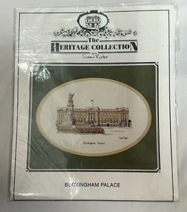 Vintage Heritage Collection gezählter Faden Stickerei Design Tabelle Buckingham Palace - Bild 1 von 5