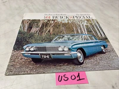 Buick Speciale 1961 Catalogo Prospetto Opuscolo Di Vendita Pubblicità - Immagine 1 di 4
