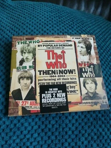 The Who Then and Now [Digipak] with booklet vgc  all the hits great rock music - Picture 1 of 4
