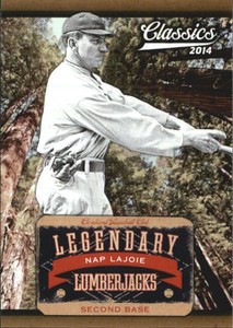 2014 Classics Legendary Lumberjacks Baseball Card #20 Nap Lajoie