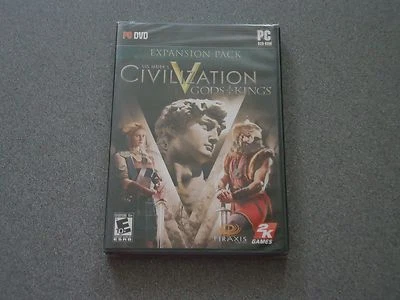 Sid Meier's Civilization V Gods & Kings Expansion Pack PC DVD-ROM  New  Civ 5 - Image 1 of 2