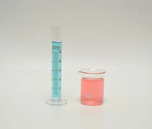 25 ml Zylinder 100 ml Becherglas GRADUIERT MESSLABOR BOROSILIKATGLAS NEU - Bild 1 von 1