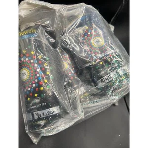 vintage metallic jewels non tarnishing finest aluminum glitter - Picture 1 of 3